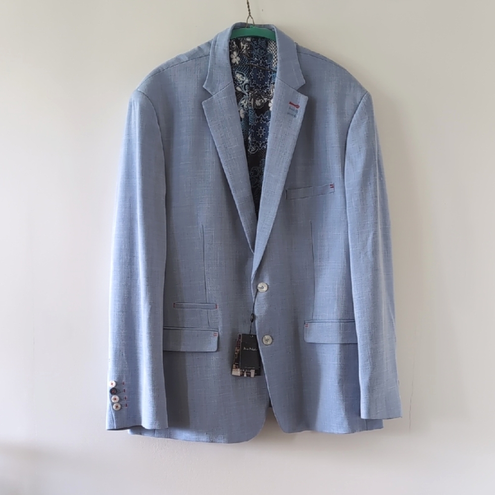 Au Noir Sport Blazer Size 56R NWT